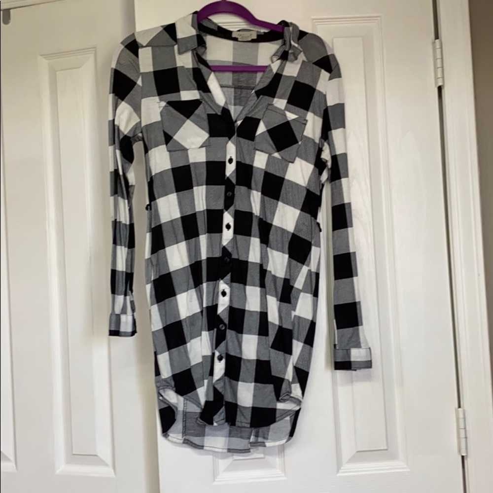 flannel dress